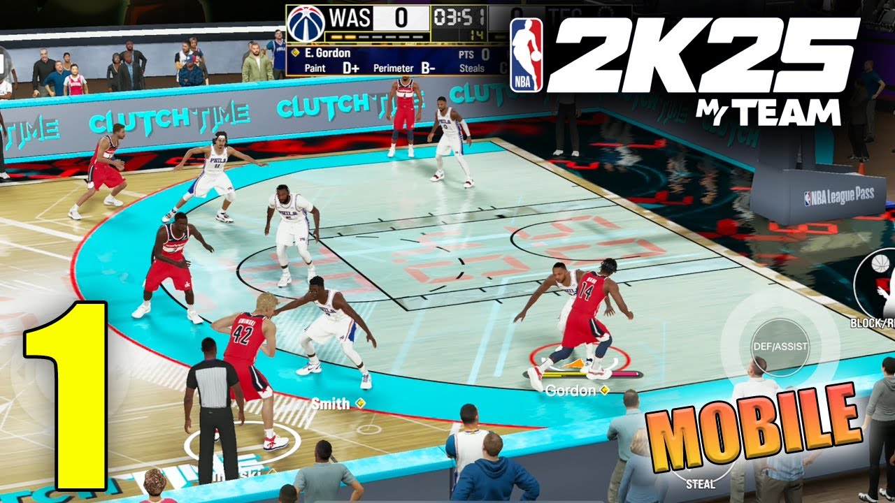NBA 2K25 MyTEAM Mobile Gameplay Walkthrough Part 1 (iOS, Android)