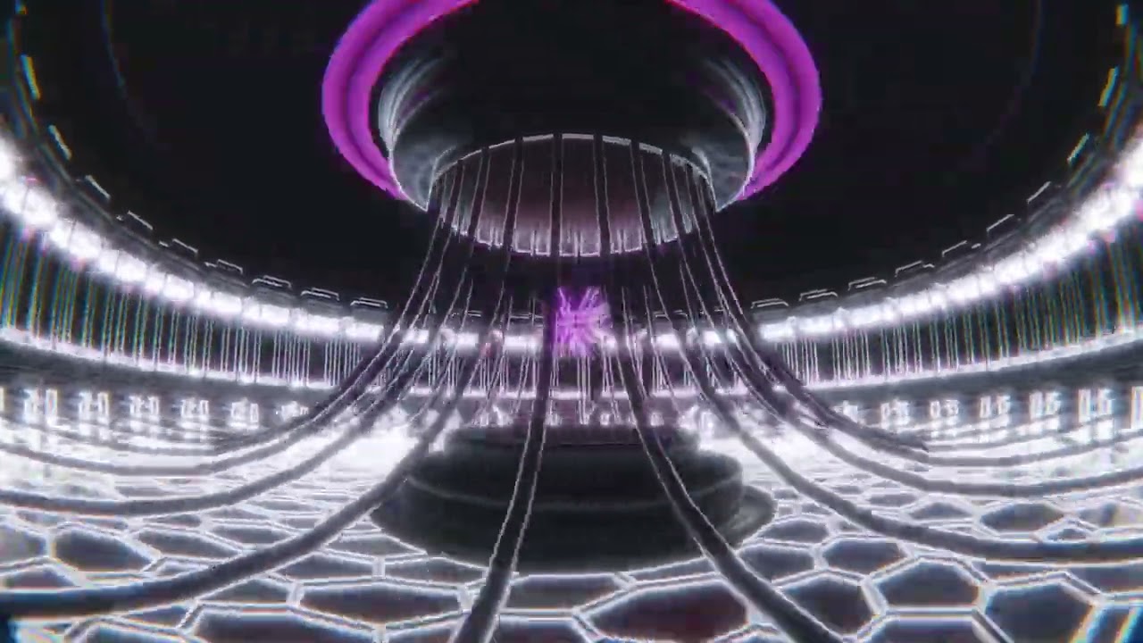 Glowing Abstract Light Flow Loop &ndash; Seamless 4K VJ Visual