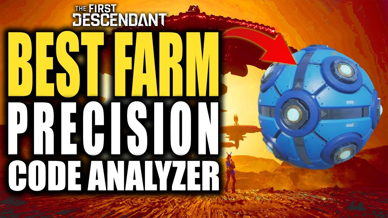 PRECISION CODE ANALYZER Best Farm in The First Descendant - Encrypted Vaults How to Locate
