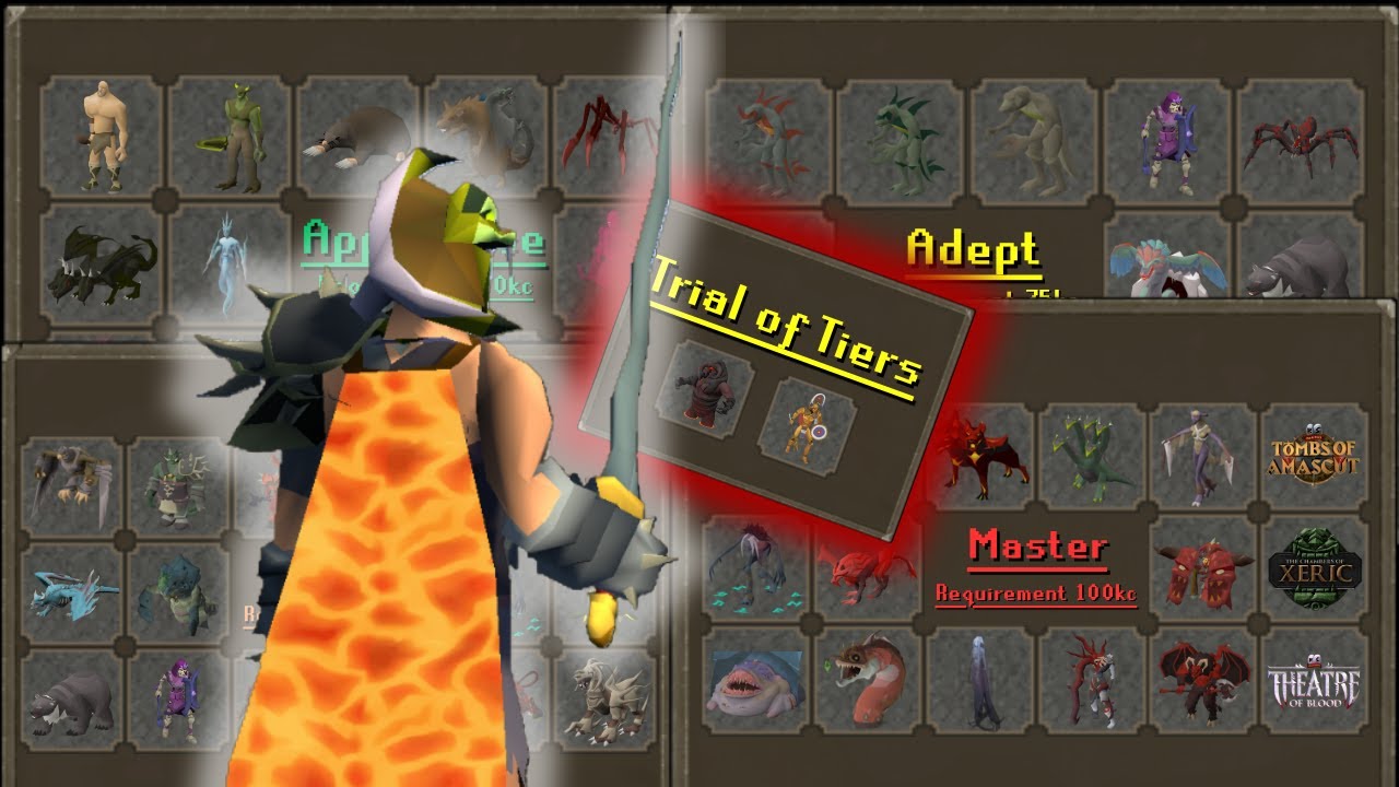 Welcome to The Trial of Tiers! (#1) | OSRS | Main From Scratch S2 - Trial of Tiers