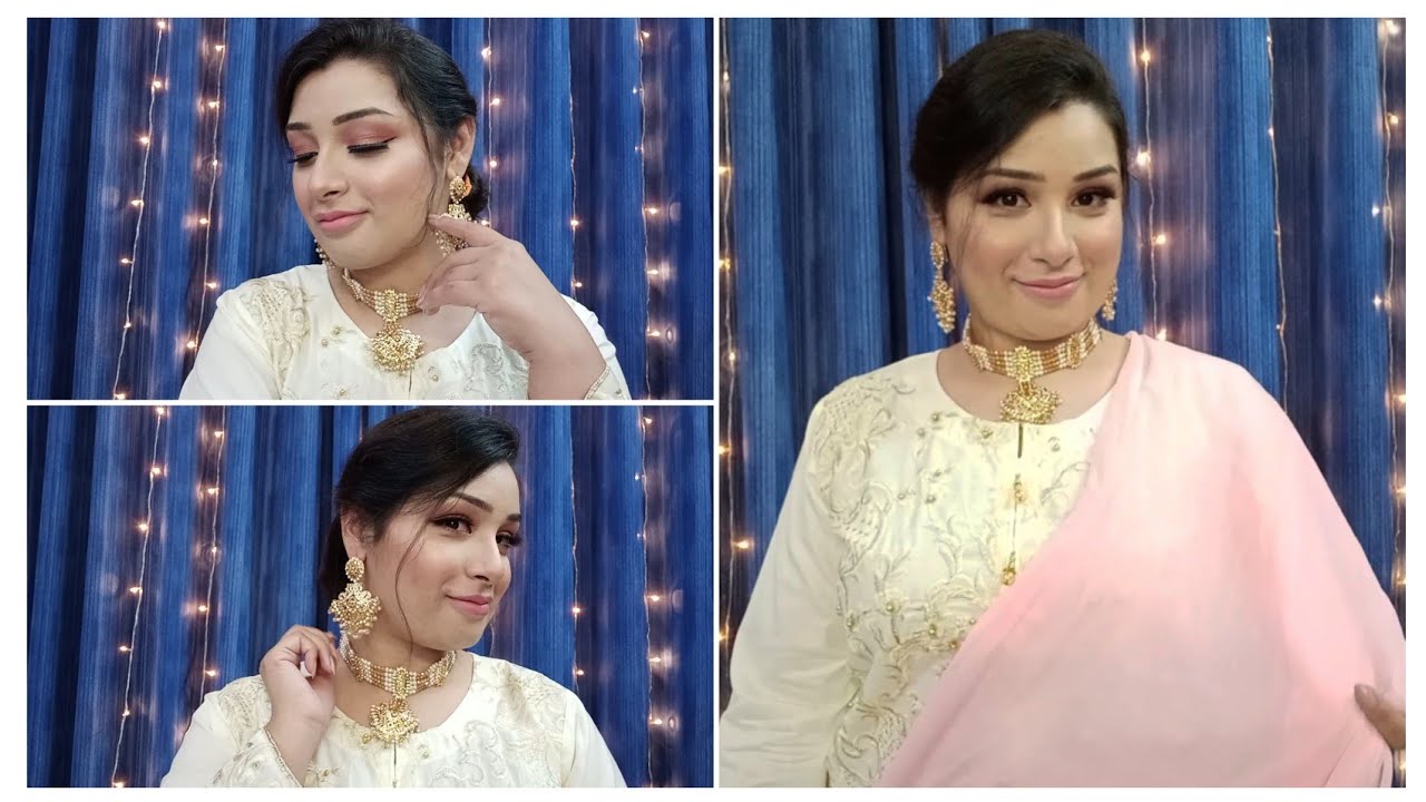 Affordable Engagement / Nikkah / Party Makeup Look | Step by Step Makeup Tutorial
