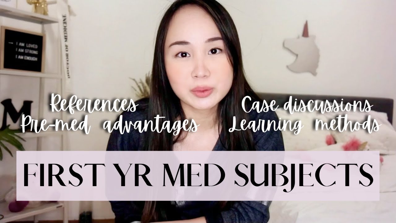 HOW TO STUDY FIRST YEAR MED SCHOOL SUBJECTS (Philippines) | Madz Abraham