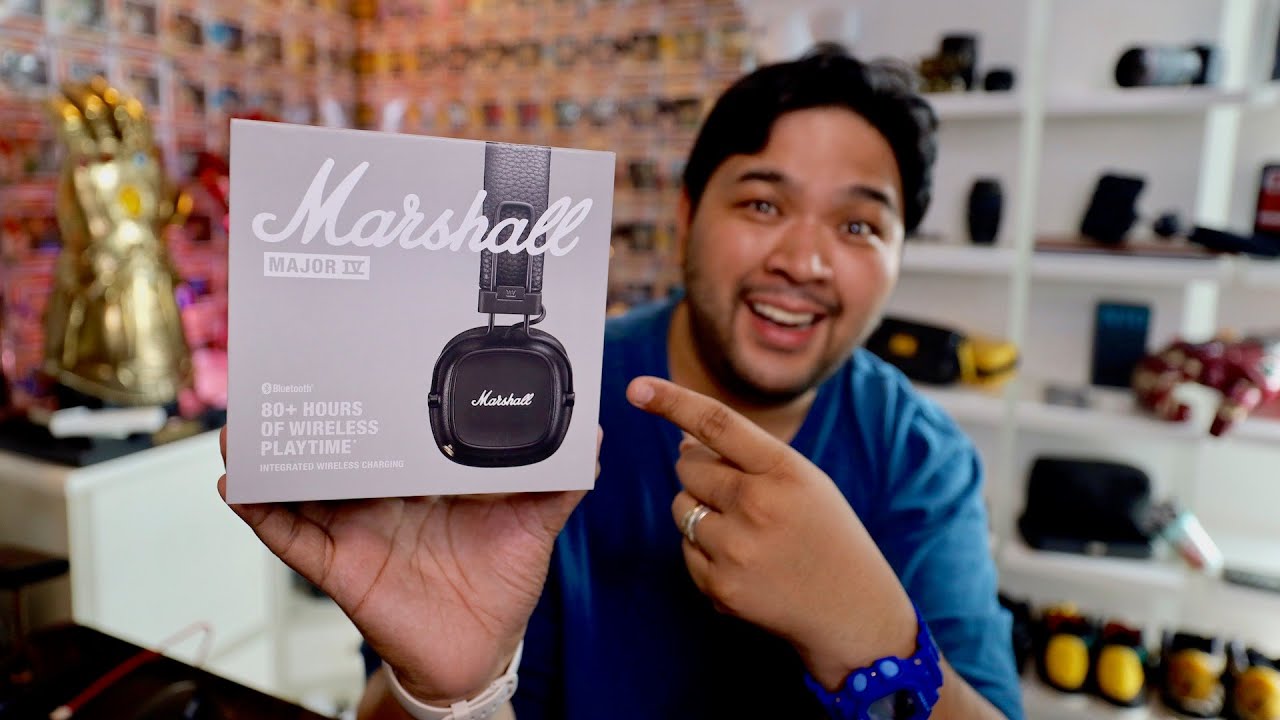 Unboxing NEW MARSHALL HEADPHONES!