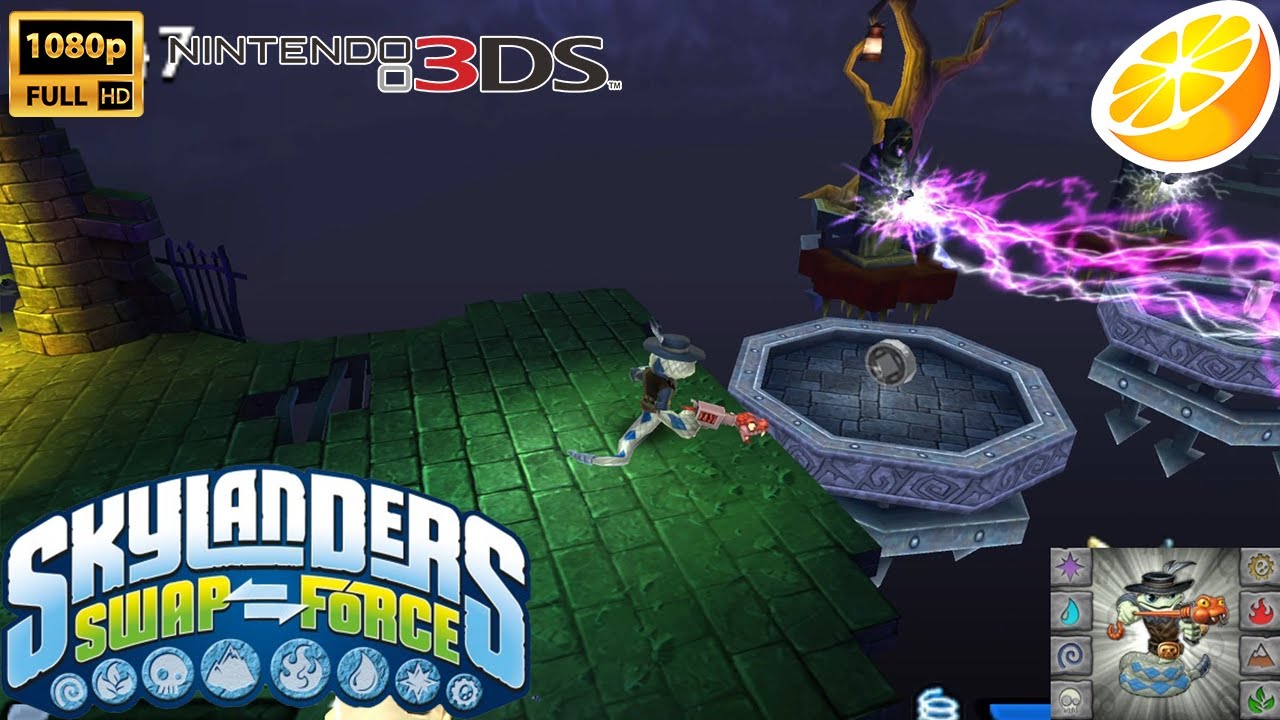 Skylanders: Swap Force 3DS HD Gameplay (Citra)