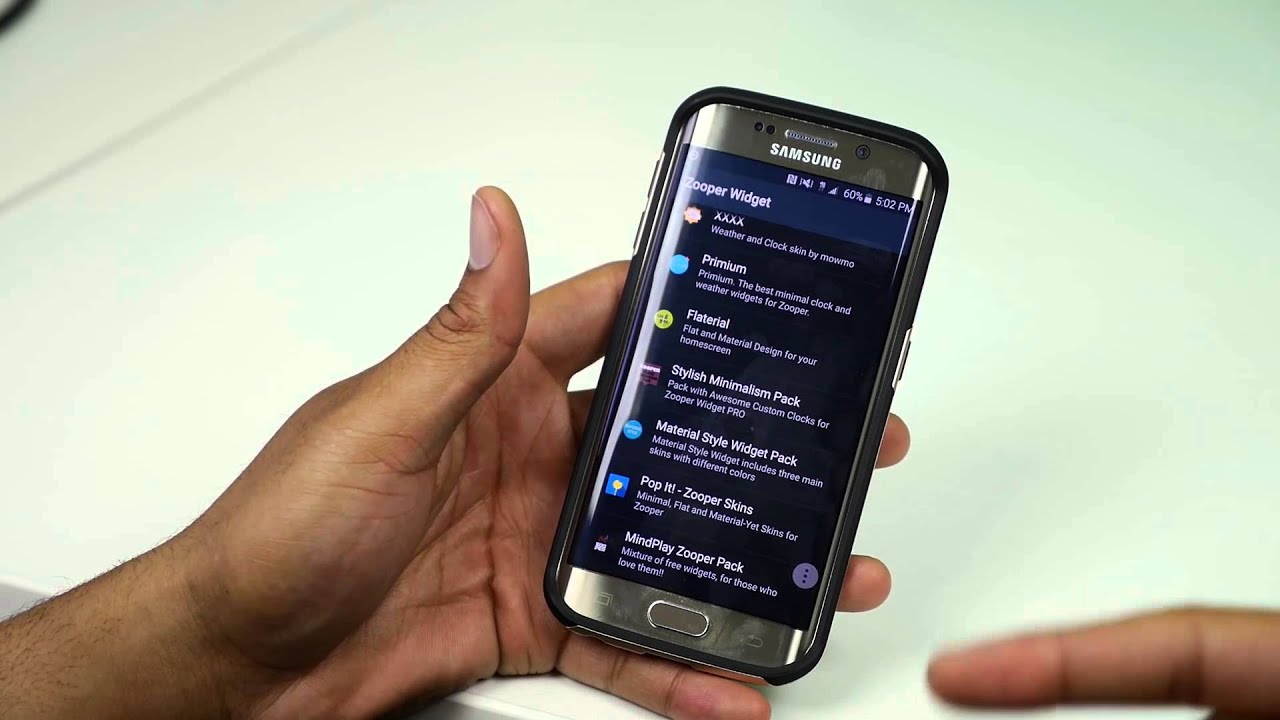Galaxy S6 Edge: My Set Up!