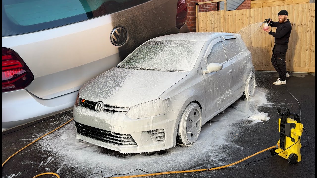 VW Polo 6R Deep Clean - Pre Wash, Snow Foam & Contact Wash