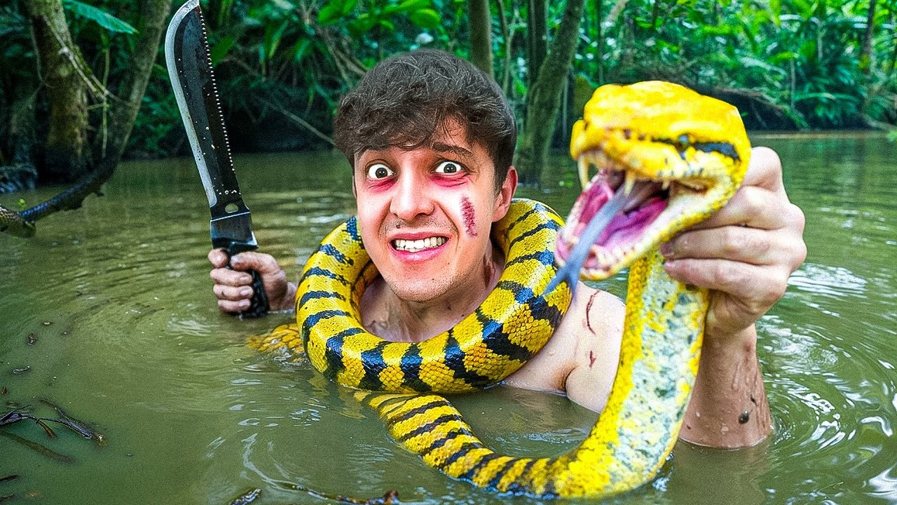 Ich überlebe die GEFÄHRLICHSTEN TIERE der Welt!