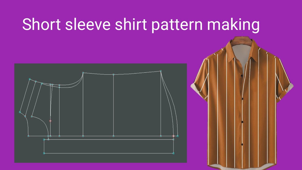 men's short sleeve shirt sewing pattern