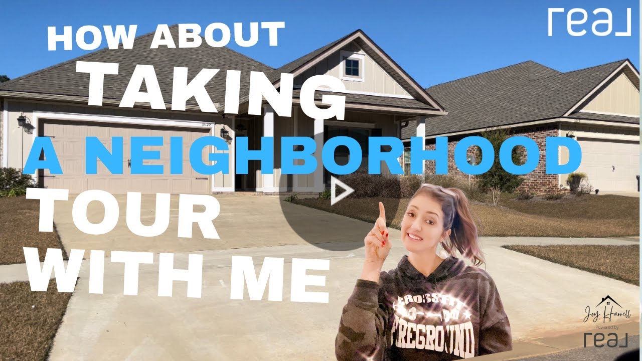 New construction neighborhood tours in Cantonment Florida