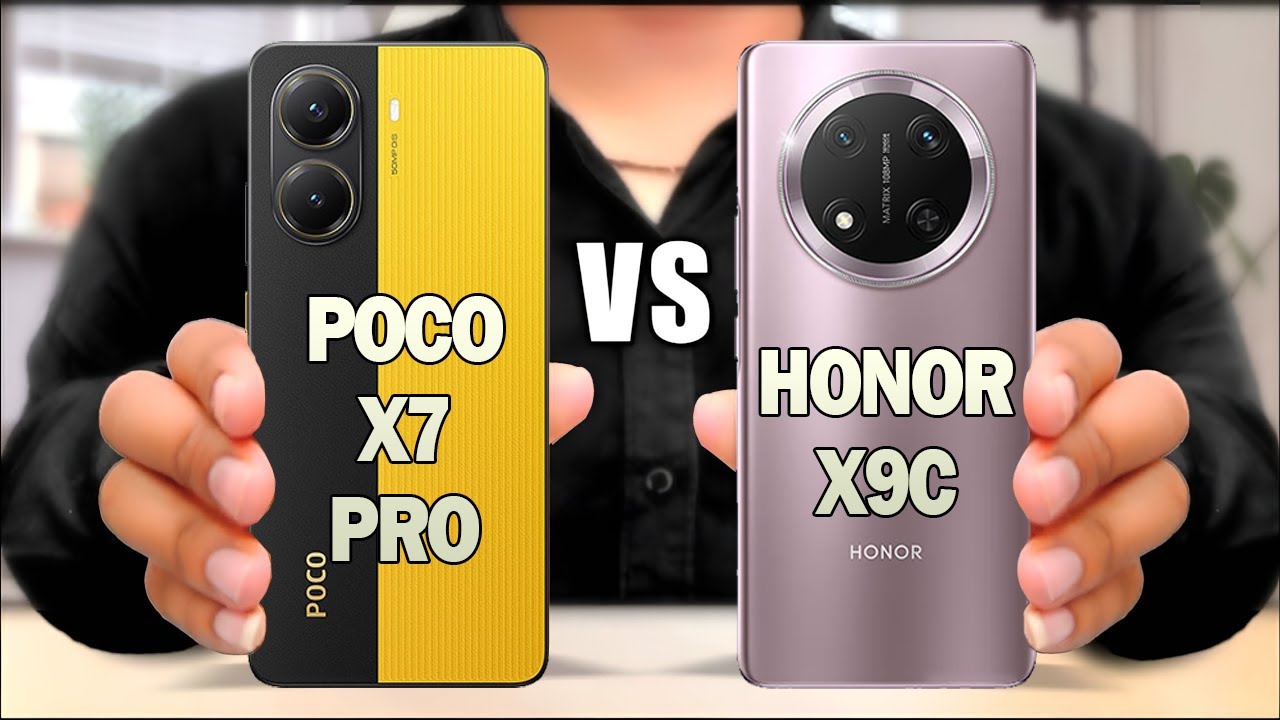 Honor X9C vs POCO X7 Pro 🔥 | هونر X9C ضد بوكو X7 برو – مقارنة شاملة! 📱