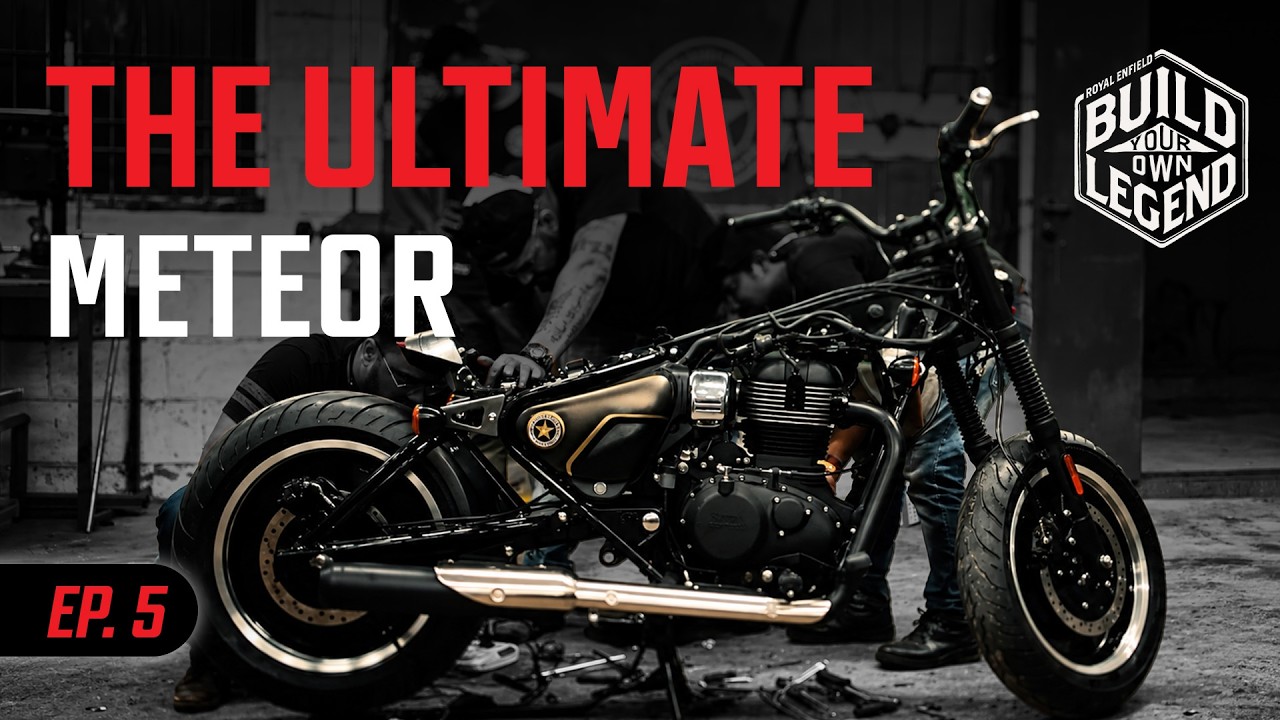 Dawn of the Legends | Royal Enfield Meteor 350 Receives Epic BYOL Custom Upgrade