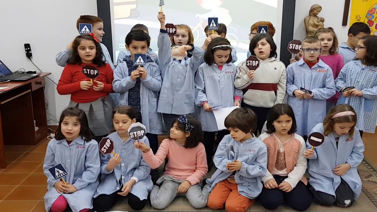 Charla Educación Vial 2º E.P. Colegio Plurilingüe La Inmaculada-Ponteareas