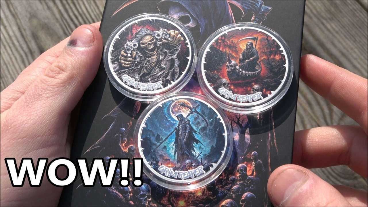 Has The Grim Reaper Come For SILVER? @asturmint  #silver #gold #coin