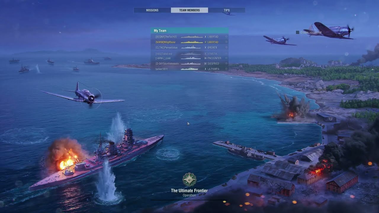 WoWs Operations Gameplayer #24 Libertad