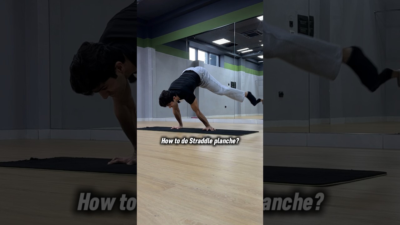 How to do straddle planche #calisthenics #fitness #workout #bodyweighttraining