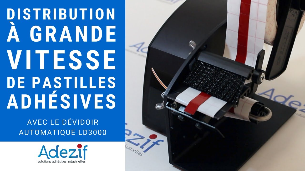 Maximisez votre productivité avec un distributeur de pièces adhésives performant