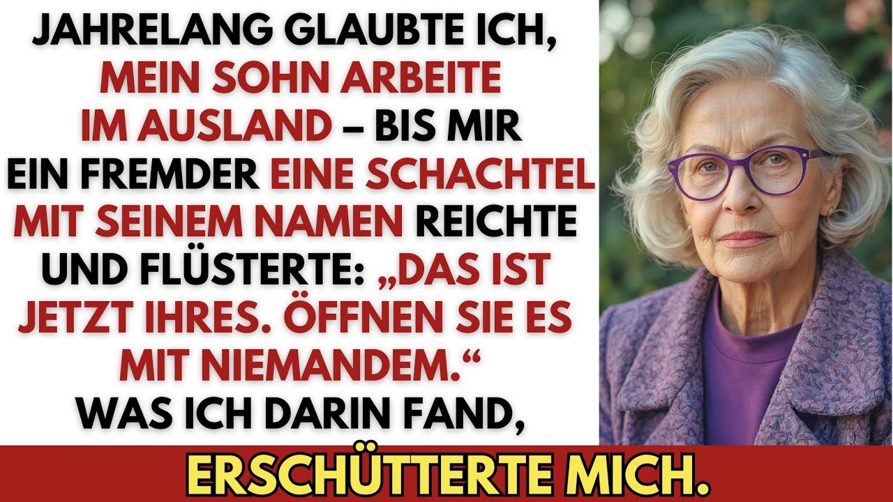 Ich dachte, mein Sohn sei auf Geschäftsreise – bis ein Bote mir ein Paket auf seinen Namen gab.