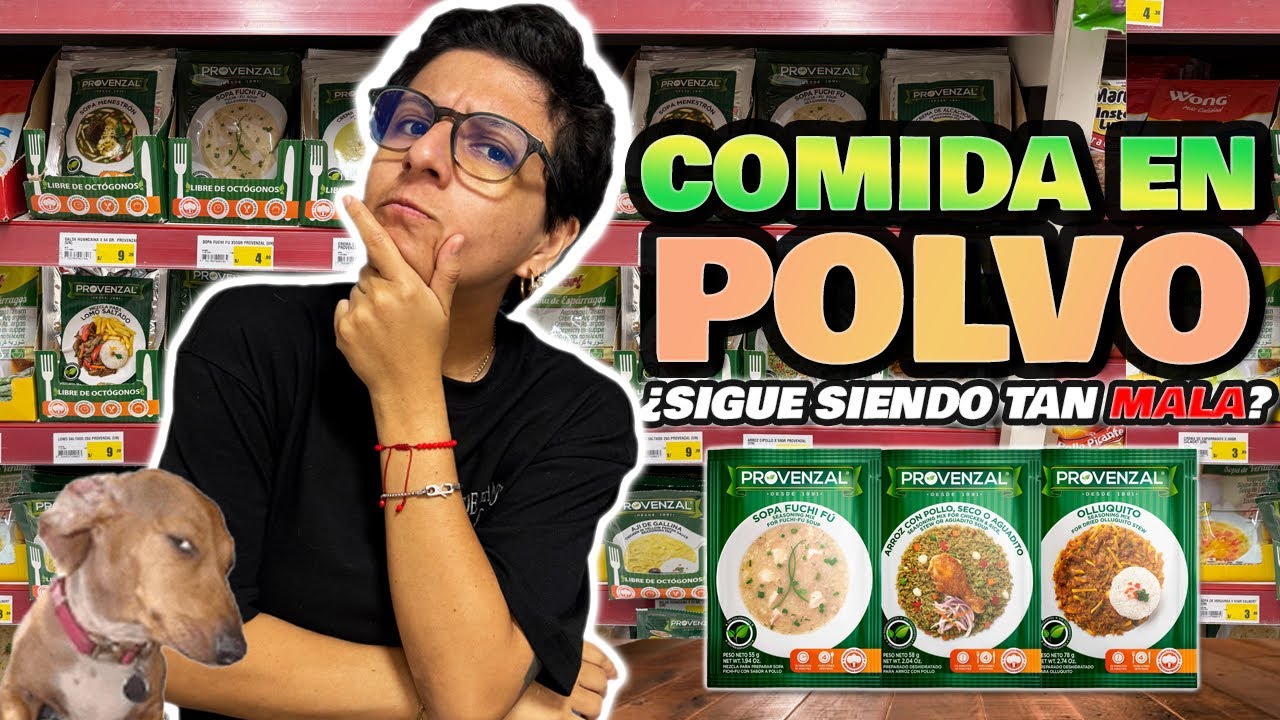 COMIDA EN POLVO: ES TAN MALA? - Ariana Bolo Arce