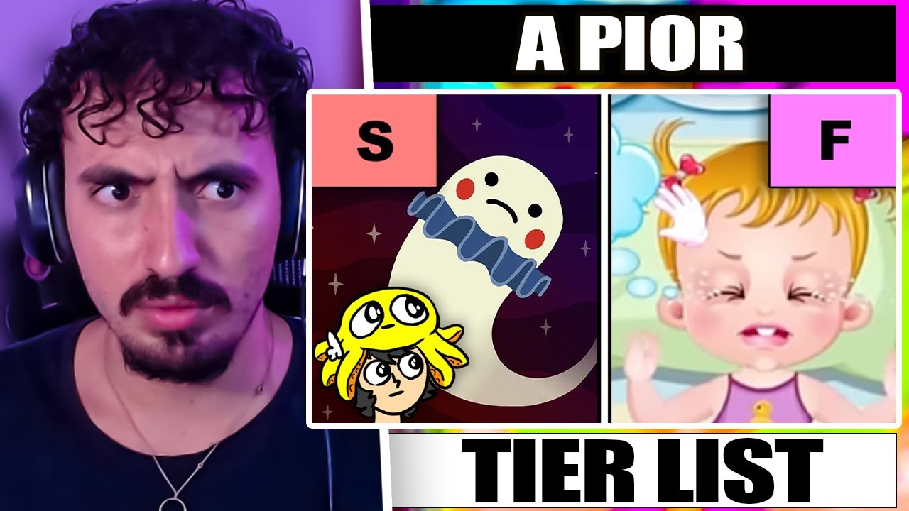 tierlist de jogos de flash que me mandaram | Leozin React