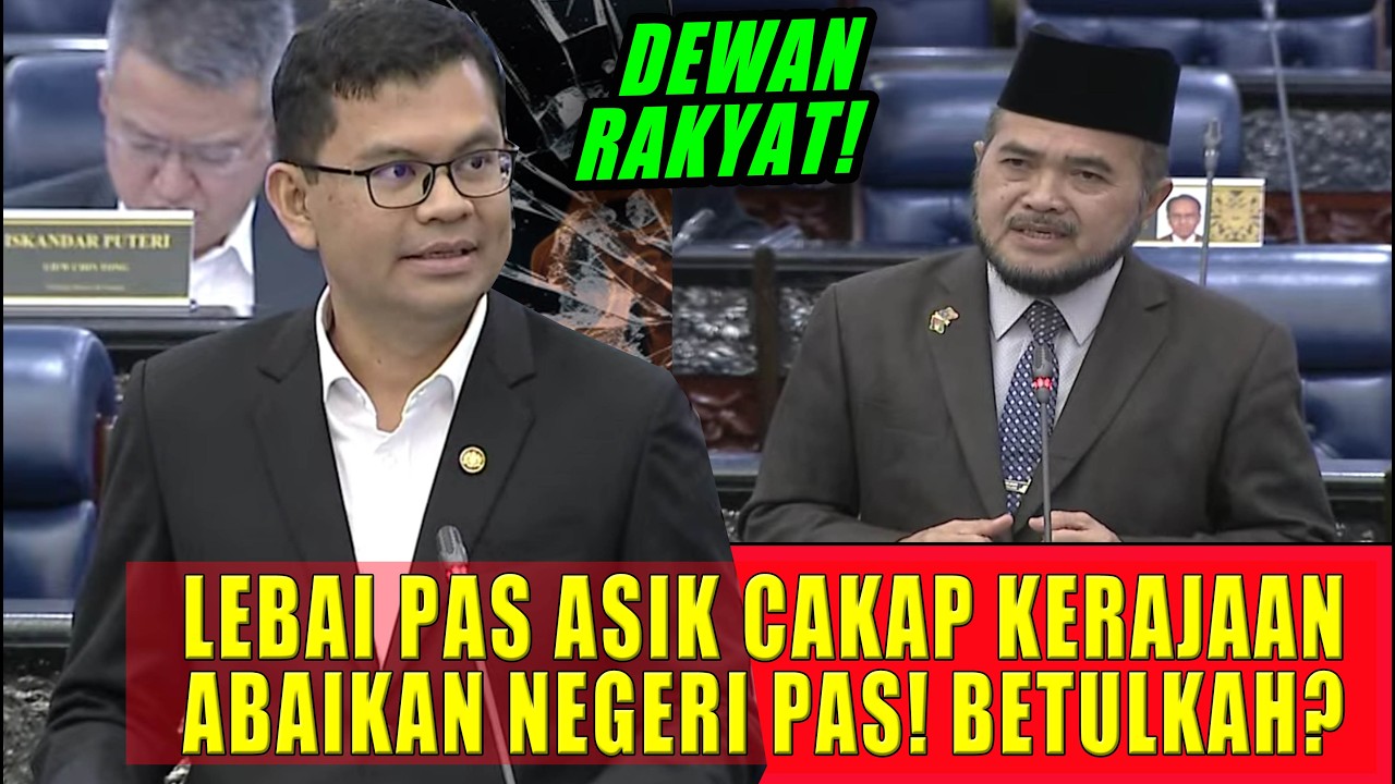 GEMPAK! LEBAI PAS ASIK CAKAP KERAJAAN ABAIKAN NEGERI PAS! BETULKAH?
