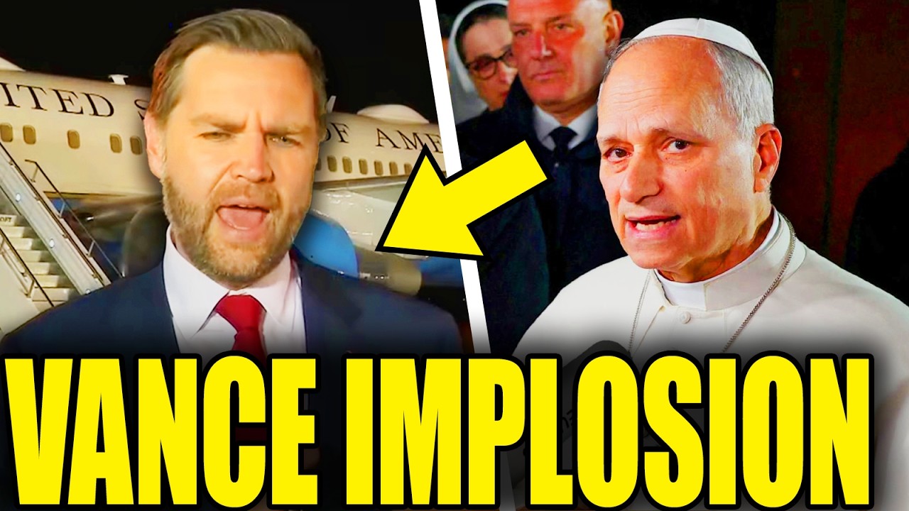 Vance załamuje się na płycie lotniska, gdy papież w końcu to m&oacute;wi w globalnym upokorzeniu
