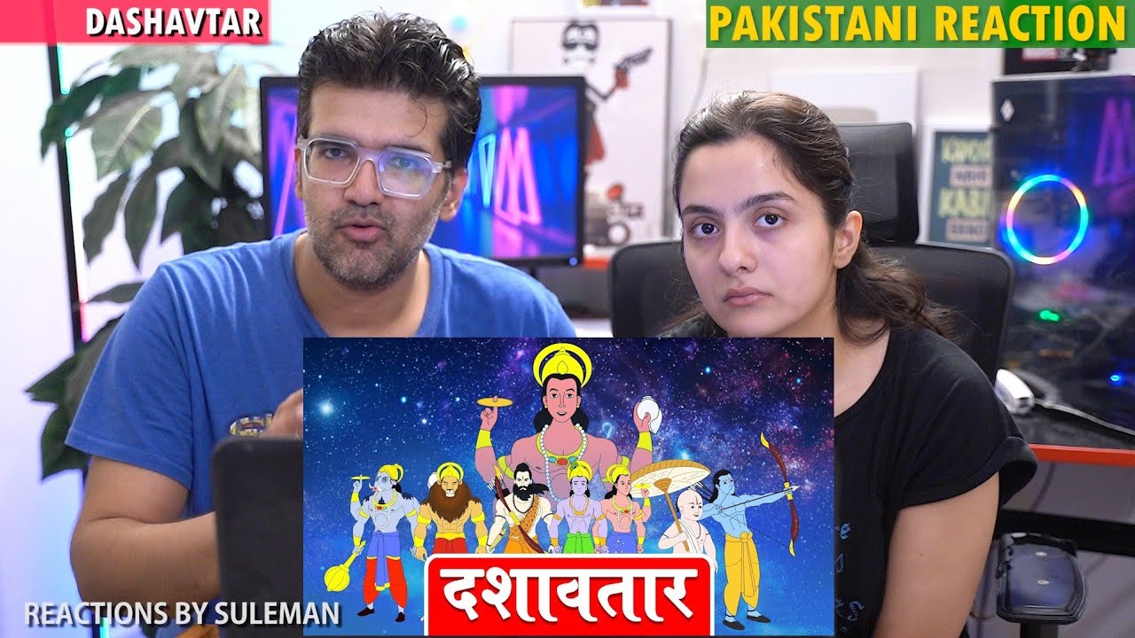Pakistani Couple Reacts To Dashavtar | Bhagwan Vishnu Ke 10 Avatar - Part 1 