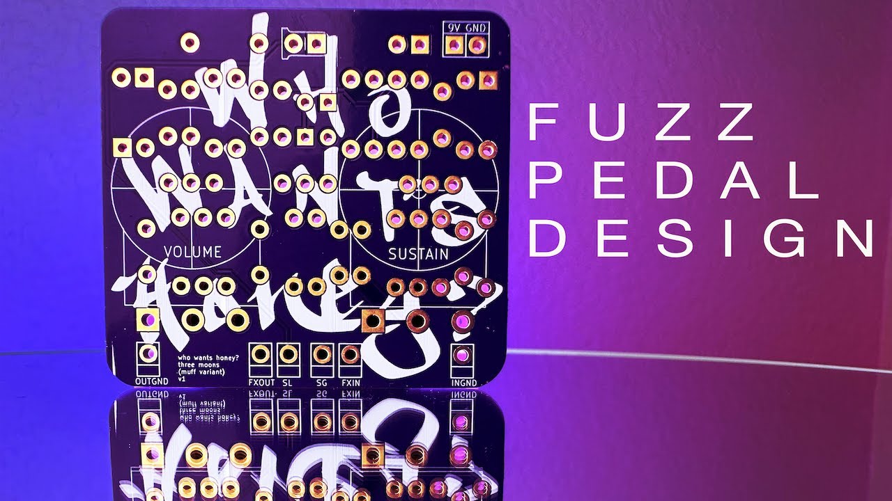 Designing a Fuzz Pedal - Breadboard to PCB - Part 1