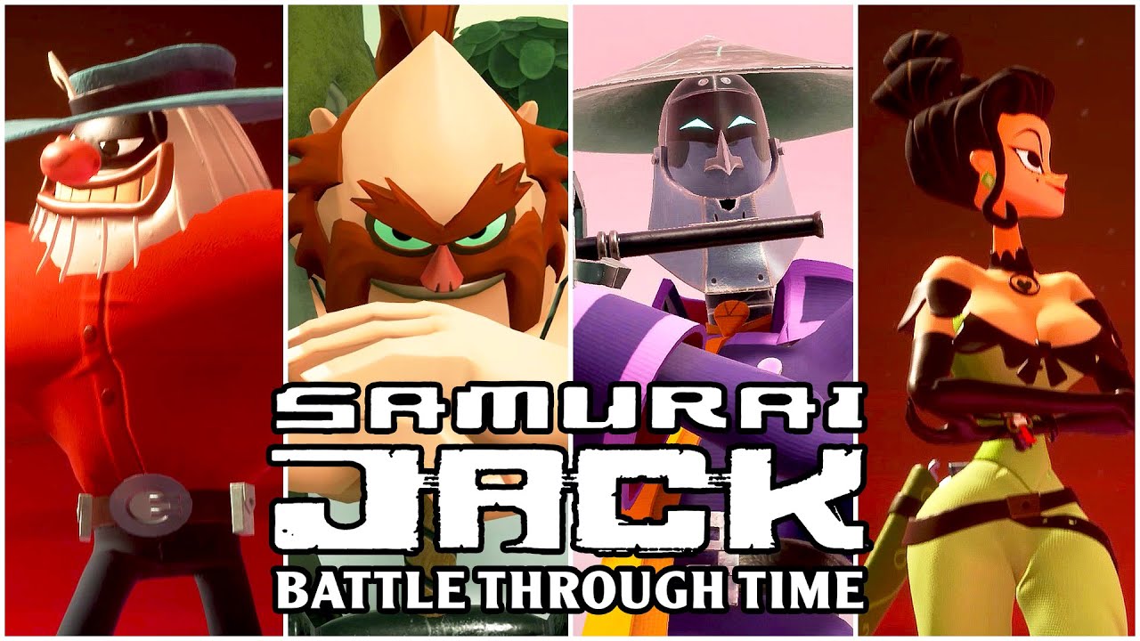 Samurai Jack: Battle Through Time - All Boss Fights, ENDING, & Credits (PS4 PRO)