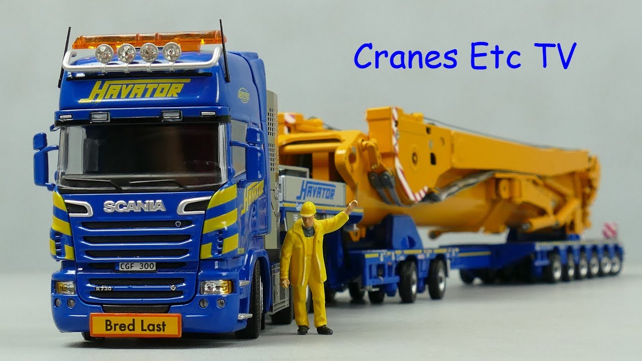 IMC Scania + Nooteboom MCO-PX 'Havator' от Cranes Etc TV