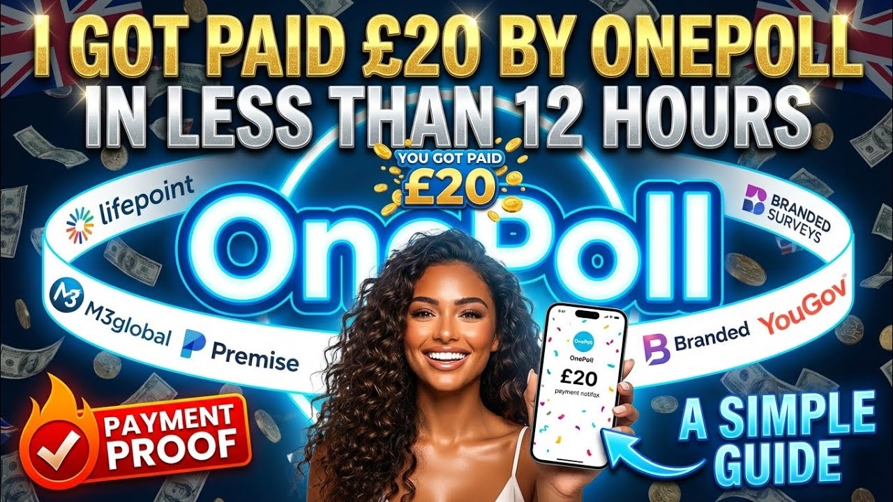 I GOT PAID &pound;20 WITHIN 12HOURS - A COMPLETE GUIDE WITH WITHDRAWAL & PAYMENT PROOF