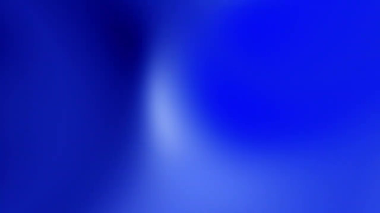 1H Blue Colors Mood Lights Part 9 | Radial gradient colors | Screensaver | LED Light | Background