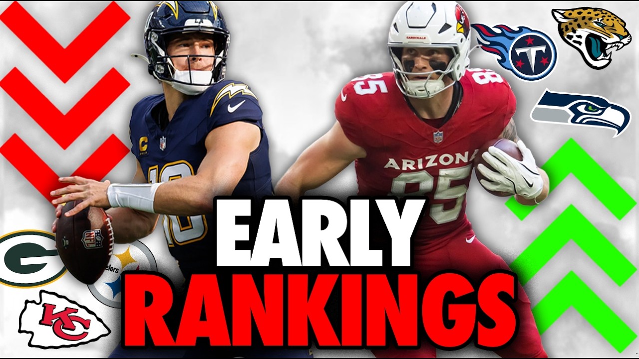 WAY-TOO-EARLY 2026-27 Power Rankings!! | NFL Analysis