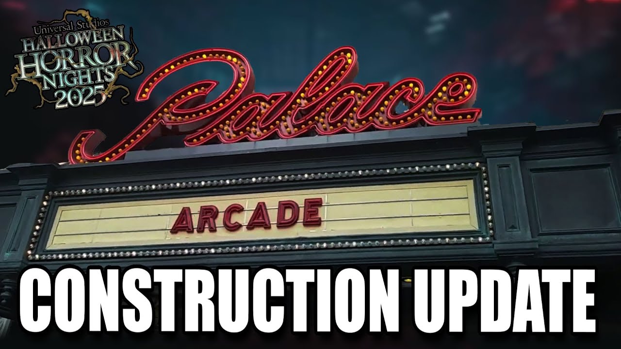 Halloween Horror Nights 2025 CONSTRUCTION UPDATE | Scarezones Announced, Shows, And New Experiences