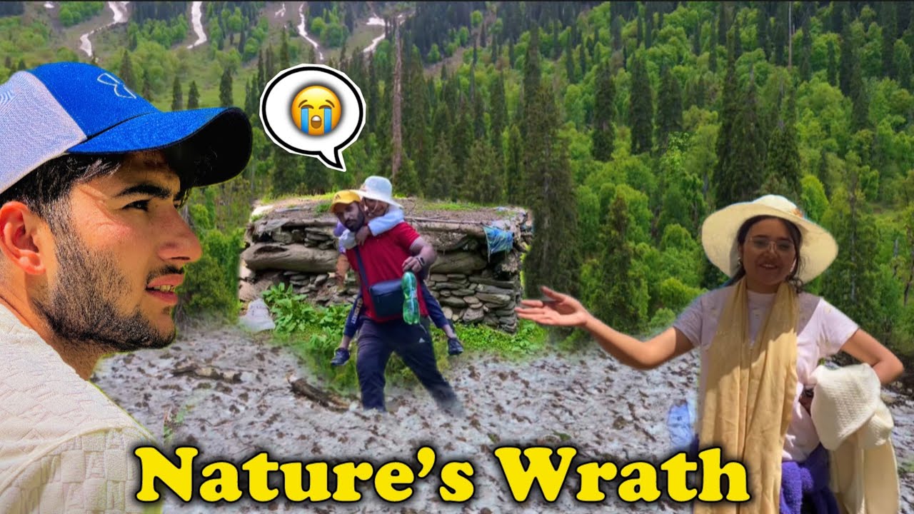 Hidden Paradise in Azad Kashmir | Unexpected Storm & Glacier Adventure 😲 || ShowBoo