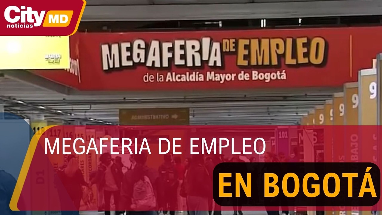 Megaferia de Empleo en Bogotá: miles de personas buscan una oportunidad laboral | CityTv