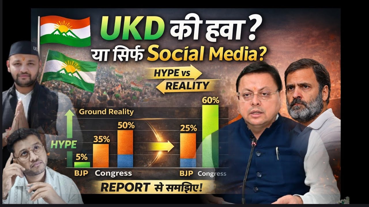 2027 Uttarakhand Election: BJP फिर जीतेगी या UKD लाएगी बदलाव? | Ground Reality #UKD #BJP