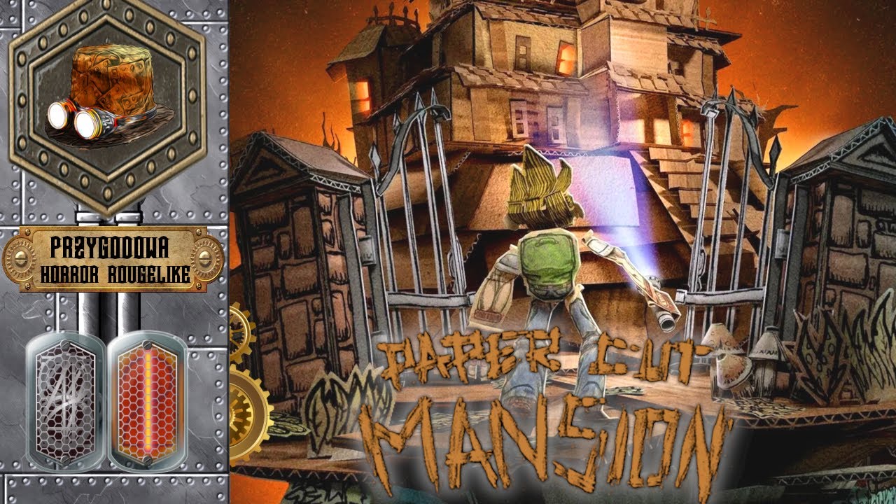 Papierowy Świat ze Szczyptą Horroru 🕵️&zwj;♂️# Paper Cut Mansion #1 Gameplay po polsku