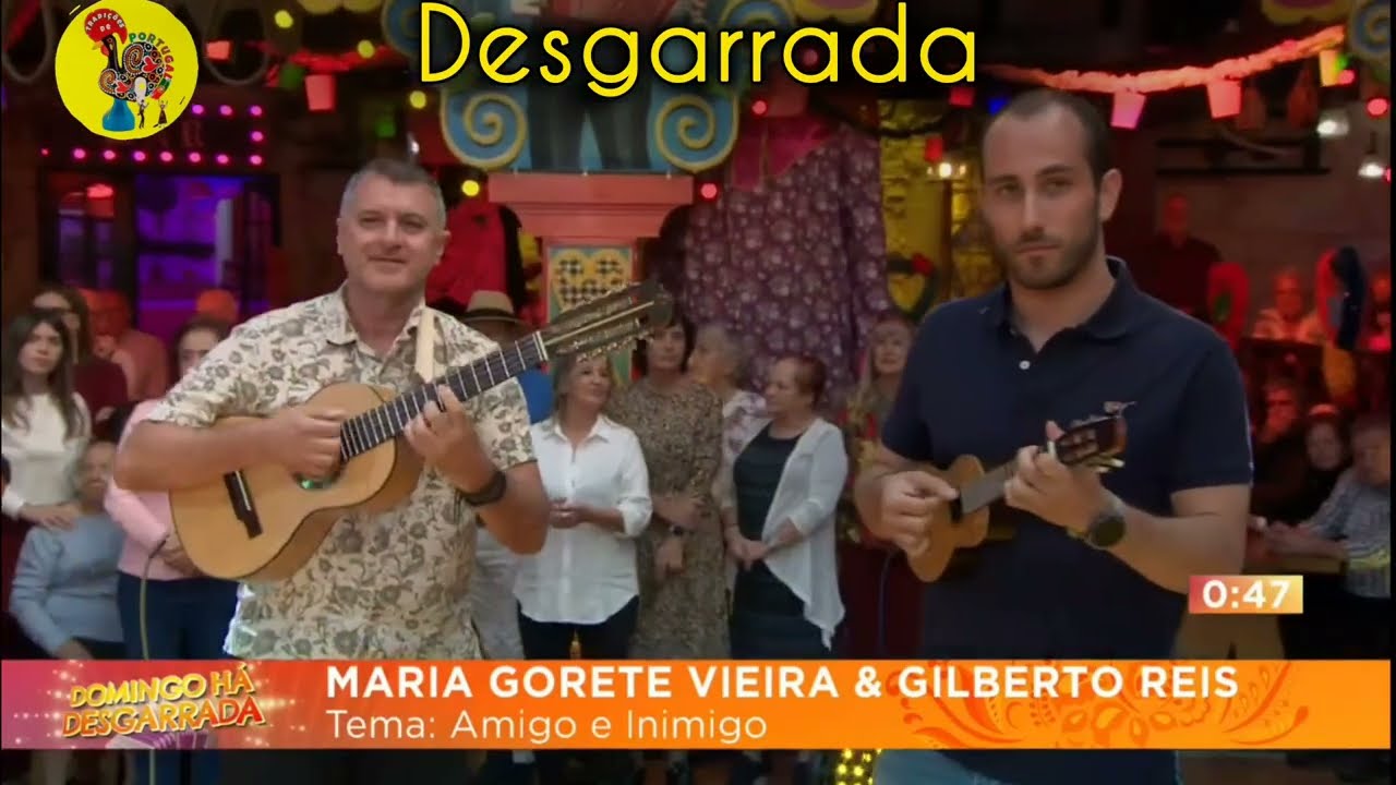 Desgarrada 💥 Madeira - Maria Gorete Vieira & Gilberto Reis ⭐️Domingo Há Desgarrada