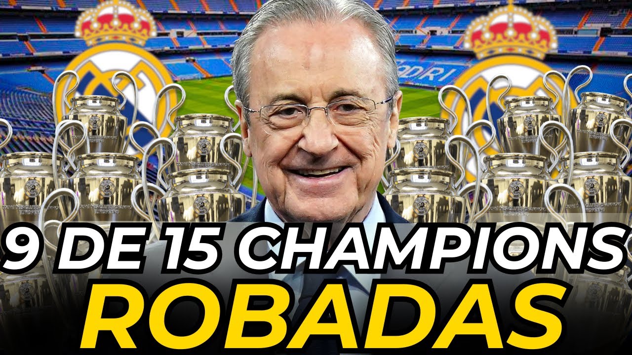 Los ROBOS Más ESCANDALOSOS del Real Madrid en la Champions