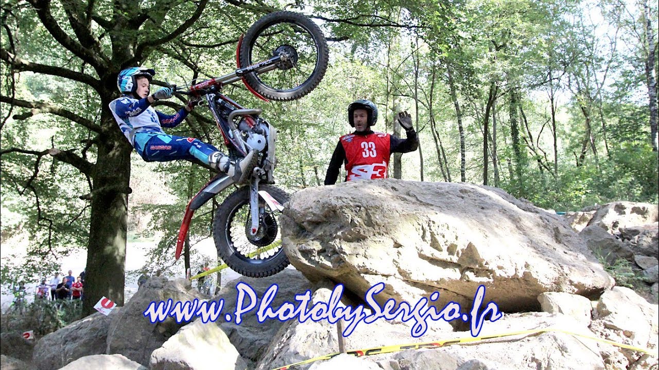 Hugo Dufrese, champion de France de trial S1 2018
