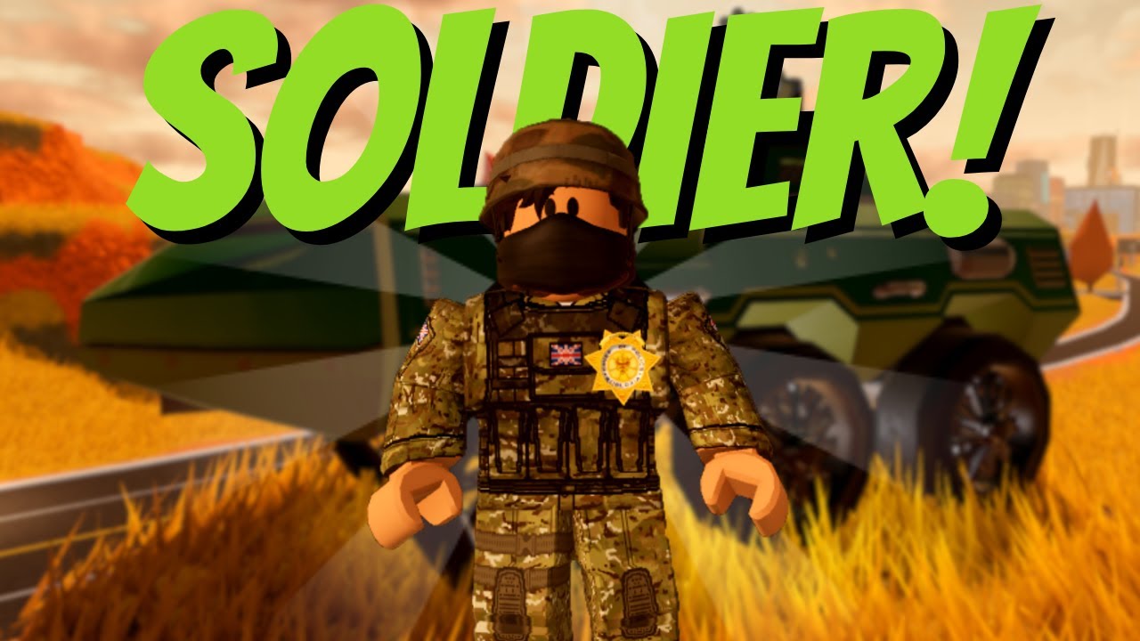 Playing JAILBREAK as a SOLDIER! (Happy Halloween!)