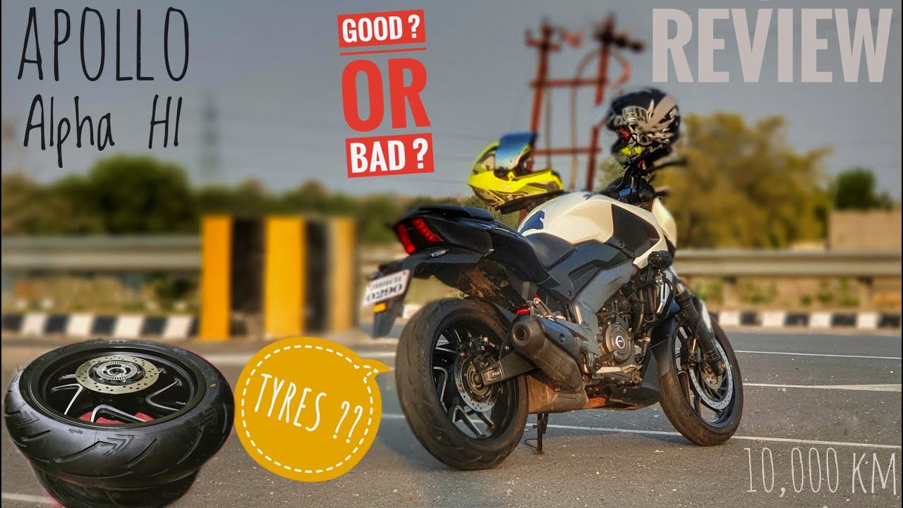 Apollo Alpha H1 10000 km review || Dominar 400 || vs MRF RevZ C1