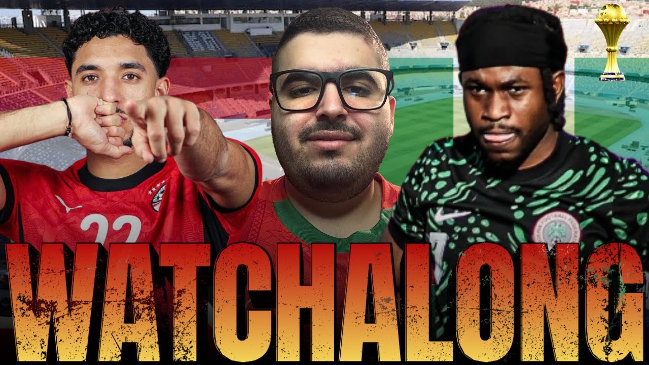 Egypt vs Nigeria | African Cup of Nations | Watchalong! 🇪🇬🇳🇬👀