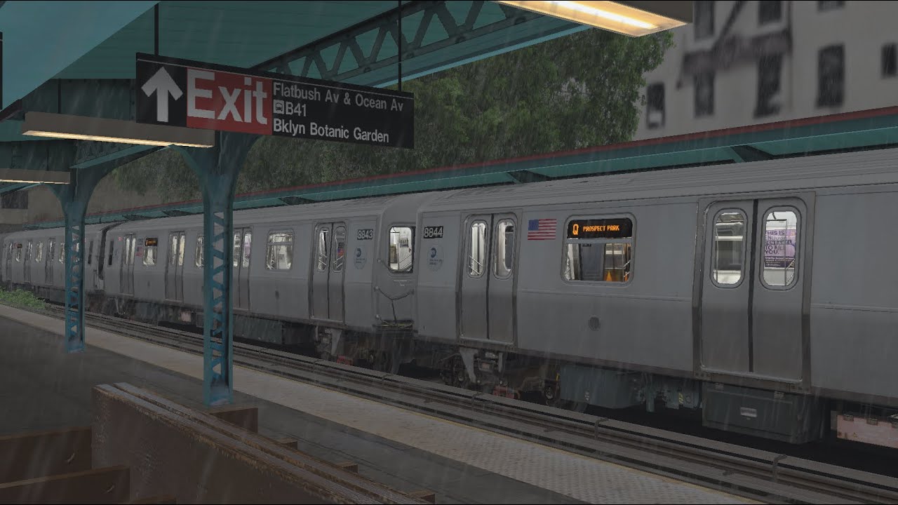 OpenBVE Exclusive: R160B (Q) Train To Prospect Park (From Stillwell) 