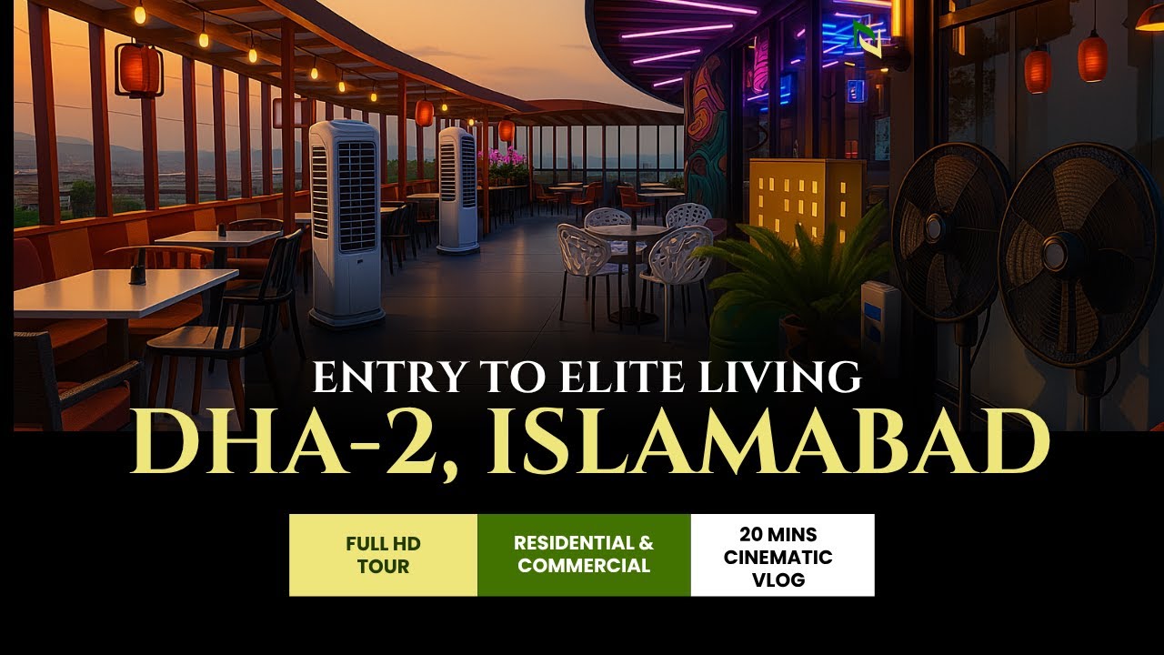 Dha 2 Islamabad - Premium Drive Through Tour - Cinematic Vlog - No Voice Over