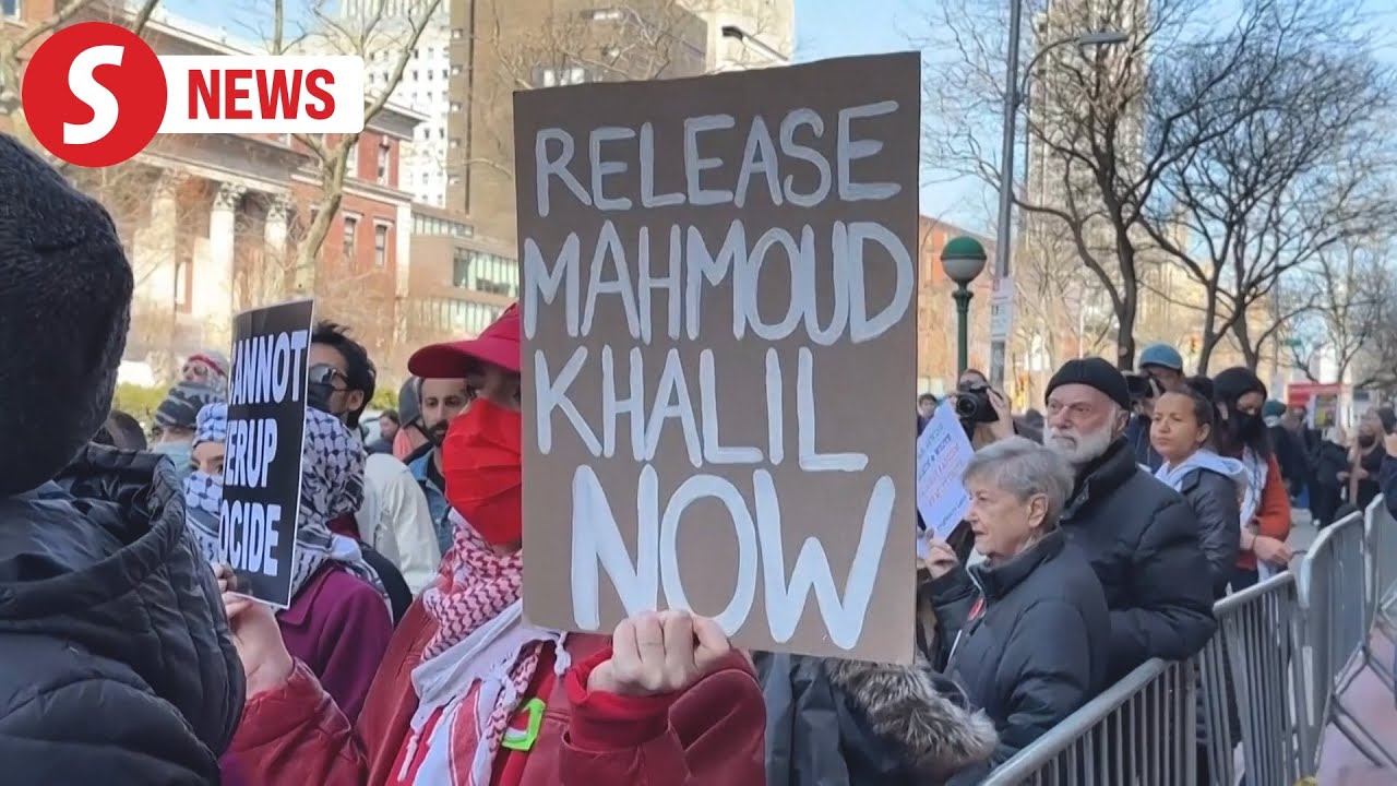 Demonstrators continue to take to streets in support of Mahmoud Khalil