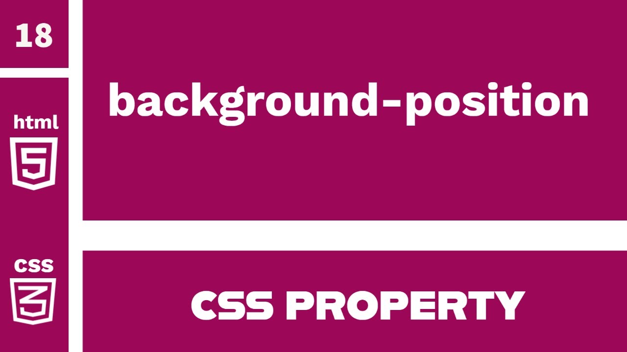 Свойство CSS: background-position объяснено!