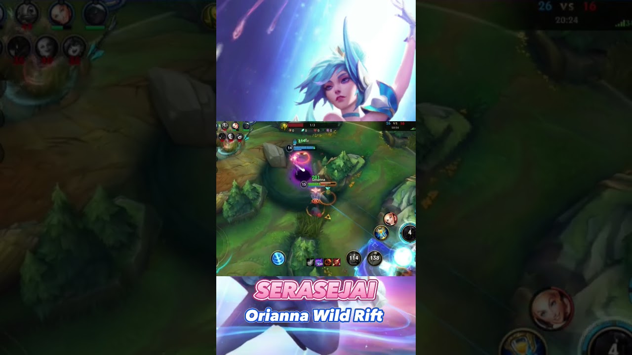 Let's play tag with Orianna @SERASEJAI #wildrift #orianna #starguardian