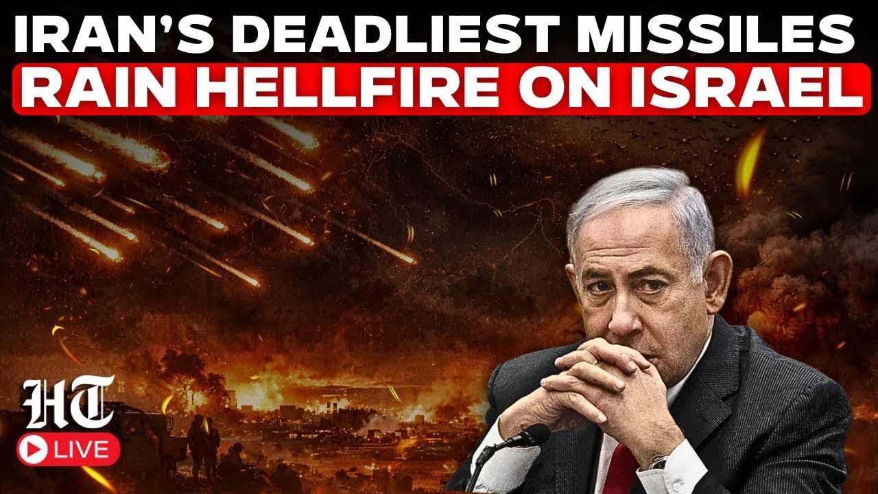 Iran Israel War Live | Iran&rsquo;s Deadliest Missile Barrage Rains Hellfire on Israel | Tehran | Tel Aviv