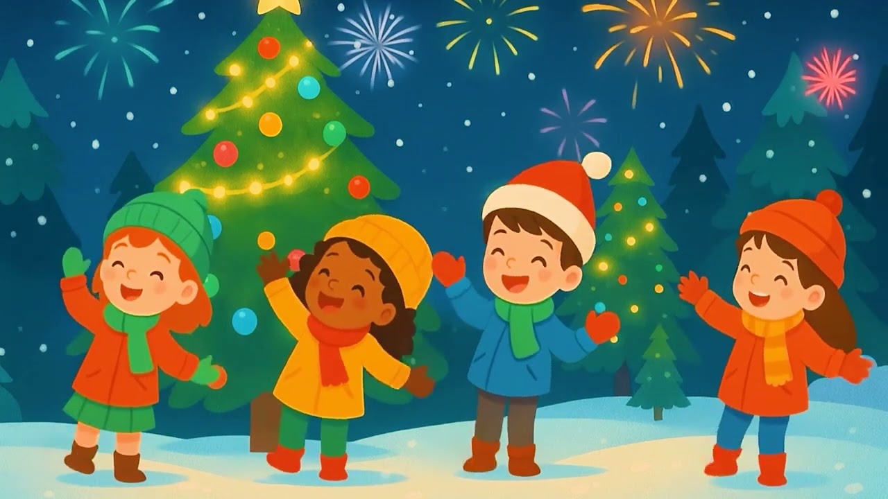 NAVIDAD DE COLORES 🌈 | CANCIÓN DE NAVIDAD PARA NIÑOS | VILLANCICO ALEGRE Y POSITIVO
